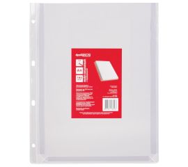 Папки-файлы перфорированные пластиковые