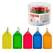 Брелок BRAUBERG 237495 для ключей 39*22мм цв. с окном