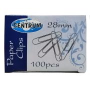 Скрепки Centrum арт.80765 металлические 28мм 100шт 80765