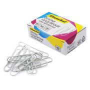 Скрепки Silwerhof 1206568 никель 50мм (упак.:50шт) картонная коробка