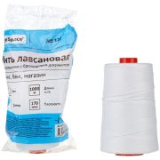Нить д/прошивки документов OfficeSpace,295933 лавсановая, d0,7мм, 1000м, ЛШ-170, белая