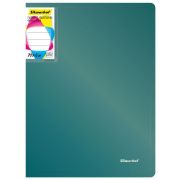 Папка Silwerhof с 10 прозр.вклад. Perlen 292911-75 A4 0.6мм карман зелёный