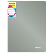 Папка Silwerhof с 10 прозр.вклад. Perlen 292911-77 A4 0.6мм карман серебристый