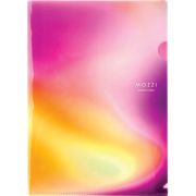 Папка CENTRUM 80815 уголок RAINBOW, А4, L-тип, 0.16мм, прозрачная, ПП