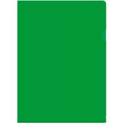 Папка-уголок Бюрократ -E310N/1GR непрозрачный A4 пластик 0.18мм зеленый 816359