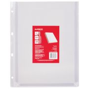 Папка-карман 2305 прозрачный А4 вертикальный 180мкм