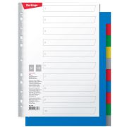 Разделитель листов Berlingo ARp_04040 А4, 10 листов, без индексации, цветной, пластиковый