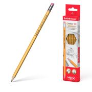 Карандаш EK 45601 AMBER 101  HB желтый с ластиком 32836