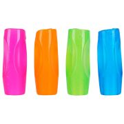 Колпачок-манжета для чернографитных карандашей Deli EU75002 Neon силикон ассорти 4 шт в упаковке
