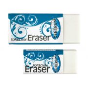 Ластик Centrum 88002 белый, прямоугольный, размеры 42*18*11 мм,синтетический каучук