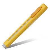 Ластик-карандаш Clic Eraser, матовый желтый корпус ZE80-G