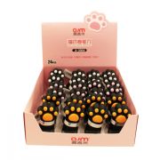 Точилка Centrum 71204 пластиковая Лапки, 1 лезвие, 3 цвета ассорти