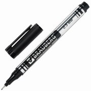 Маркер BRAUBERG перманентный 0,5мм для CD/DVD150512 чёрный