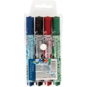 Маркер Centrum 80270 перманентный набор 4шт.