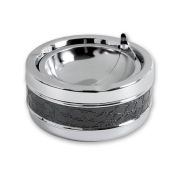 Пепельница 420042-837 отделка кожа черная 420042-837