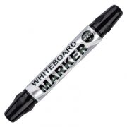 Маркер Centrum 82000 для белой доски, двусторонний, цвет черный, круглый+скошенный наконечник