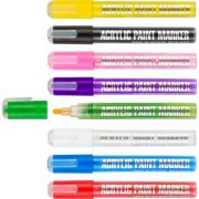 Маркер Centrum 88310 акриловый, 3-5мм, цвета ассорти, в дисплее