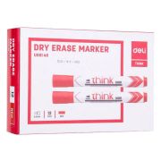 Маркер Deli для досок EU00140 Think круглый пиш. наконечник 2мм красный