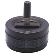 Пепельница 420042-916BF вращение, черная