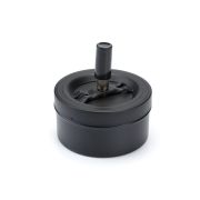 Пепельница 420042-916H вращение, черная 420042-916H