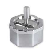 Пепельница 420042-928A вращение, никель восмиугольная 420042-928A