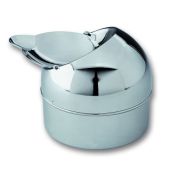 Пепельница 420066-01A никель с отдельной крыш. 420066-01A