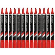 Маркер перманентный Deli EU10140 Think скошенный пиш. наконечник 1.5-5мм красный