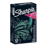 Перманентный маркер Paper Mate SHARPIE 2067105 F. MTLC PMKR EMERALD PE 2067105, перламутр.зеленый