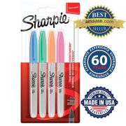 Перманентный маркер Paper Mate SHARPIE F. PMKR ASST PASTEL BL4 PE 2065402