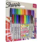 Перманентный маркер Paper Mate SHARPIE PMKR F. ELEC POP ASST BL24 PE 1940862