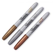 Перманентный маркер легенда Paper Mate SHARPIE 1891063 METALLICS PMKR SILVER
