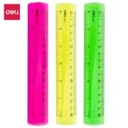 Линейка Deli EG00102 Pioneer пластик дл.15см ассорти флуорисцентный градуировка