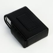 Портсигар с карманом для зажигалки, 11 х 6.5 х 3 см 6869351