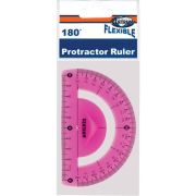 Транспортир Centrum 88015 пластиковый гибкий, в ПВХ упаковке