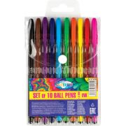 Набор шариковых ручек Centrum 80160  10 цв.