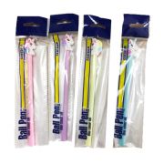 Ручка шариковая Centrum 81858 ЕДИНОРОГ, синие чернила, 0.7мм