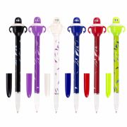 Ручка шариковая Centrum 89027 РОБОТ, синие чернила, 0,7мм, цвета ассорти, в дисплее