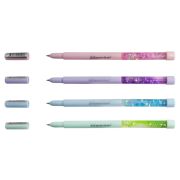 Ручка шариковая Silwerhof SPARKLE 1203140 Солнечная коллекция 0,7мм пластик ассорти синие чернила