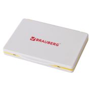 Подушка BRAUBERG, 120*90 мм (рабочая поверхность 110*70 мм), неокрашенная, 236870