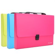 Папка-портфель Deli Rio EB50002 1 отдел. A4 полипропилен 0.7мм ассорти