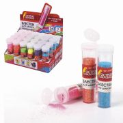 Блестки для декорирования (глиттер) ОСТРОВ СОКРОВИЩ, НЕОН, 7 грамм, цвета ассорти, в дисплее, 662219