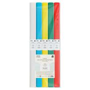 Бумага креповая ТРИ СОВЫ набор 10 шт, 50*250см, 32г/м.кв. СR_44011, ассорти