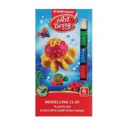 Пластилин ЕК 41760 6цв. 108гр. Artberry с алоэ вера