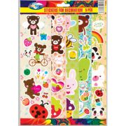 Наклейки Centrum 80499 бумажные, 5 шт в упаковке, размер 7.5x26.5cм, дизайны в ассортименте