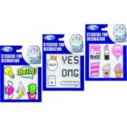 Наклейки Centrum 80669 пластиковые на телефон, планшет, рюкзак, размер в упаковке 15*11,5 см