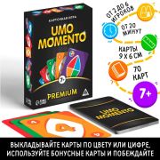 Карточная игра «UMOmomento. Premium», 4726776, 70 карт, 7+