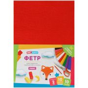 Фетр ArtSpace А4, 10 л., 10 цв., 2 мм, микс Фц10_38036