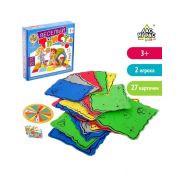 Настольная игра «Весёлый ТВИСТ-Р»: мягкие коврики, карточки, рулетка 4386553