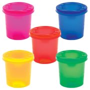 Стакан-непролевайка СН82 ассорти, тонированный, прозрачный