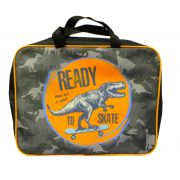 Папка Centrum 70159 Дино-раптор, А4, текстильная, увеличенная боковина 75мм,полиэстер